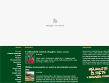 Tablet Screenshot of junglepark.cz